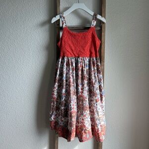 Beri Blue boho maxi girls sz: 14